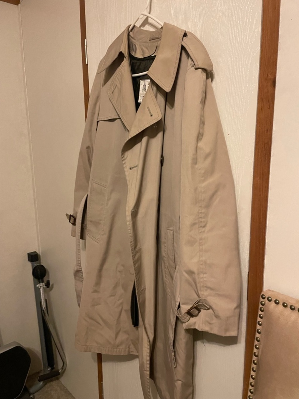 London Fog Men’s Tan Trench Coat
